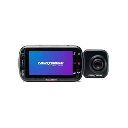 Nextbase - 222 Dash Cam & Rear Facing Telephoto View Cam - Black