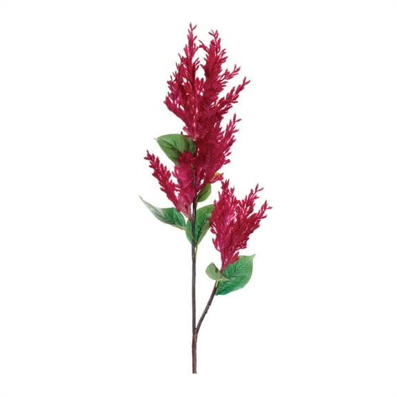 Melrose Astilbe Artificial Floral Spray - 35.5" - Bright Red - Set of 2