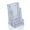 Trifolding page, variant on Business Card Holder Stand Clear Brochure Pamphlet Holder Display for Office Business Party Exhibition Hotel