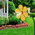 thumbnail image 4 of Crazy Daisy Sprinkler,Funny Garden Sprinkler with 3/4'', 1/2'' Adapter 720° Rotate Sprinklers for Yard Lawn Dancing Sunflower Sprinklers Watering Garden Irrigation, Yellow, 4 of 8
