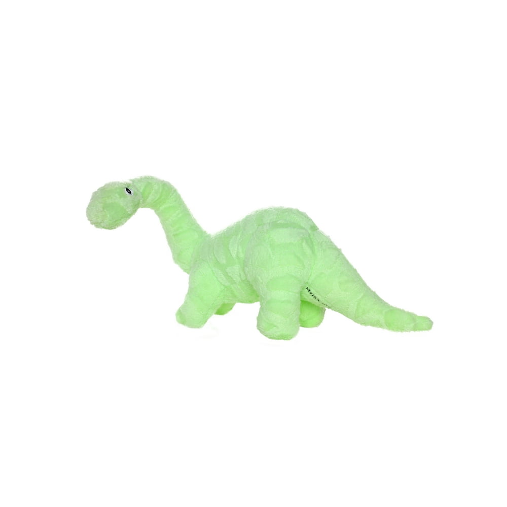 Mighty Jr Dinosaur BrachiosaurusDurable, Squeaky Plush Dog Toy