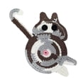 thumbnail image 1 of Cateissary Posavasos bonitos con forma de trasero de gatito, aislantes, seguros y apilables para cafeterías y restaurantes. Mostrada marrón, 1 of 6