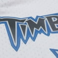 thumbnail image 5 of Men's-Mitchell & Ness Kevin Garnett White Minnesota Timberwolves Hardwood Classics Swingman Jersey, 5 of 7