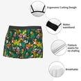 thumbnail image 3 of Pofeuu Cute Tribal Leopards Print Men’s Boxer Briefs, Moisture-Wicking Underwear, Regular,Trunk-Small, 3 of 5