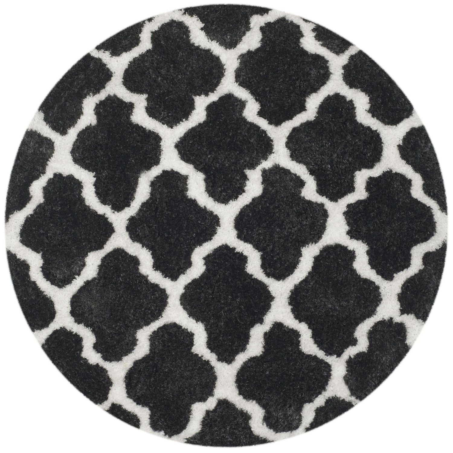 Safavieh Barcelona Anabelle Tapis Peluche Shag Géométrique