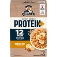 thumbnail image 1 of Quaker Protein+ Banana Nut Instant Oatmeal, 1 of 12