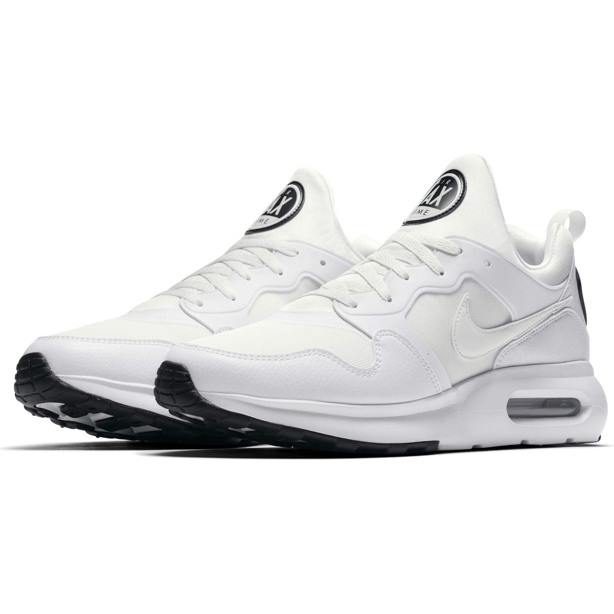 sticker Nautisch Verdraaiing Nike Men's Air Max Prime Running Shoe White/White-Pure Platinum-Black 8 -  Walmart.com