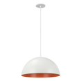 thumbnail image 3 of Aspen Creative Corporation 1-Light Dome Pendant, 3 of 3