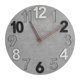 thumbnail image 4 of Reloj de pared colgante de 12 pulgadas, regalo divertido de decoración, reloj de pared silencioso para colgar en el hogar, cocina, oficina, sala de Gris, 4 of 9