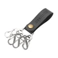 thumbnail image 2 of Llavero para exteriores,Organizador de llaves de fácil acceso con clip para llavero,Accesorios universales para llaveros de cuero PU,Diseño de garra de gato para hombre y mujer en acero, 2 of 8