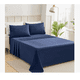 thumbnail image 1 of Juego De Sábanas King Size Ultra Suave 4piezas color :Azul oscuro, 1 of 4