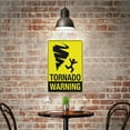 thumbnail image 4 of Tornado Warning Sign 12 X 8 Inches Aluminum Sign Reflective - Uv Protected, Waterproof, Weatherproof And Fade Resistant - 4Pre-Drilled Holes, 4 of 6
