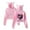 Pink, variant on Example Cat ear Fashion hoodie casual women's short hoodie sportswear