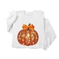 thumbnail image 5 of Kezqiaxn Crew Neck Sweatshirts Women Thanksgiving Pumpkin Long Sleeve Fall Casual Pullover Tops Sweatshirt for Women, 5 of 7