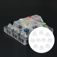 thumbnail image 3 of Teclas transparentes Hugo 10 piezas con retroiluminación mate para interruptores CHERRY R4, 3 of 10