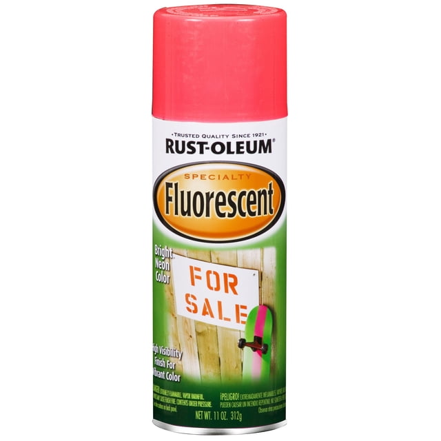 Set de 6 Pinturas en Spray Rust-Oleum Rosa Fluorescente 311 ml