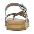 thumbnail image 3 of Dr. Scholl's Shoes Womens Island Dream Metallic Thong Slide Sandals, 3 of 3