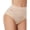 1pc Nude, variant on Shapewear Tummy Control Lower Belly Shapewear Underwear Panties Low Rise Body Shaper Tummy Control For Women
