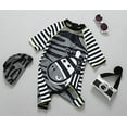 thumbnail image 5 of Styles I Love Baby Boy Kids Zebra Costume Swimsuit and Hat (12-18 Months) Gray, 5 of 6