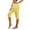 Yellow, variant on GPOECD Womens Stretch Waistband Shorts 7 Inch Inseam Casual Legged Pants Comfortable Everyday Wear elastic waist shorts women Navy,M