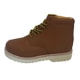 thumbnail image 2 of Men's Plain Toe Boots Lace Up Slip and Oil Resistant 6 inch Roofing Work boots, 2 of 4
