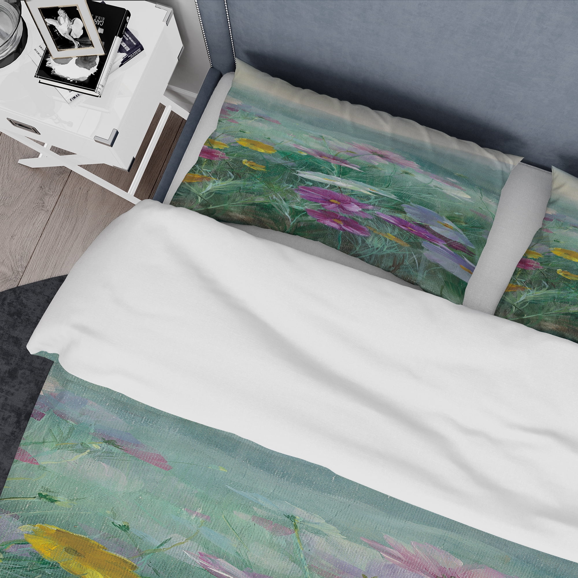Designart 'Cosmos at Dawn III' Geometric Duvet Cover Set