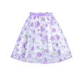 thumbnail image 5 of Flower Girls Dress Purple Floral Tank Wedding Party Pageant 6 Years, 5 of 7