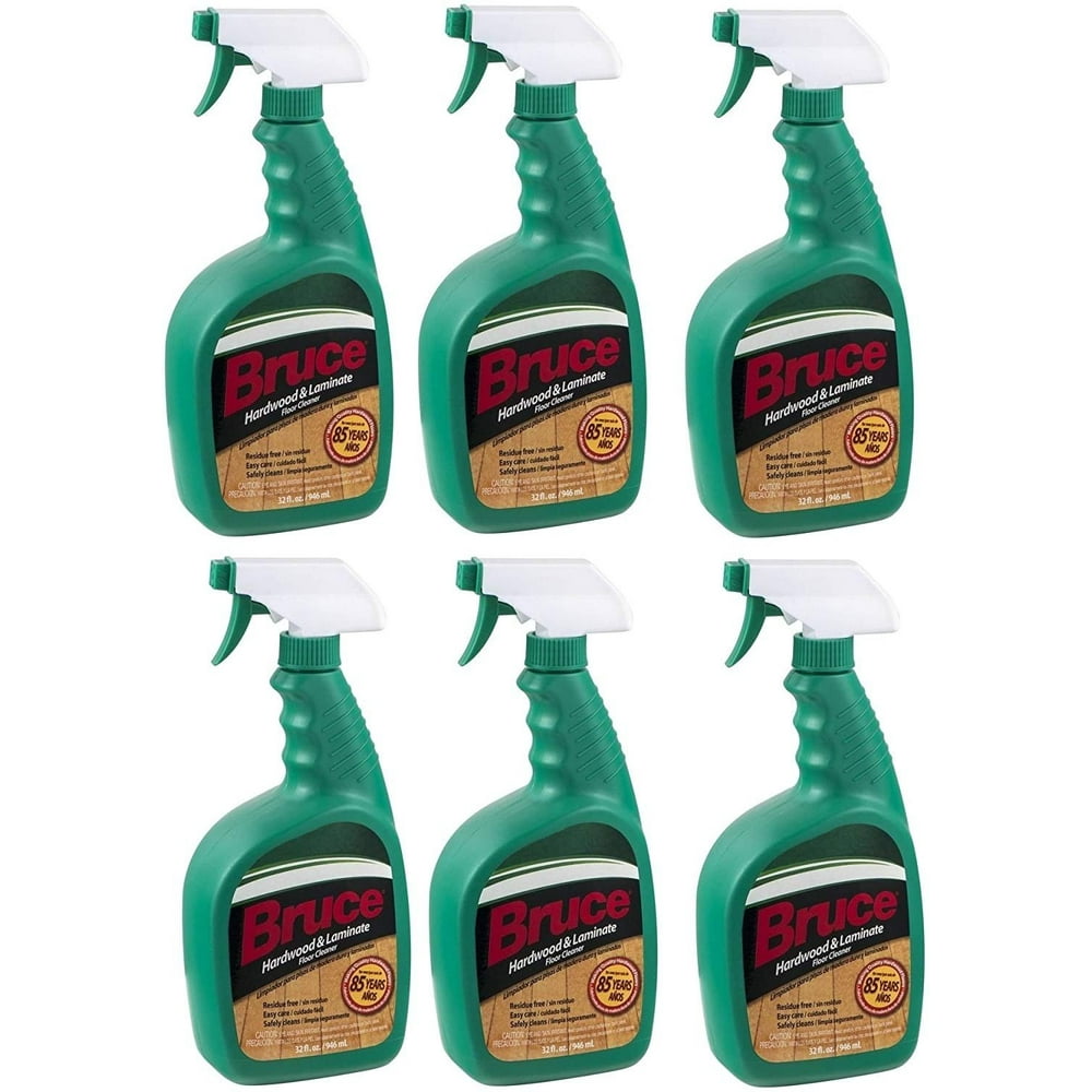Bruce No Wax Hardwood Floor Cleaner 32 oz (Pack of 6)
