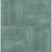 Advantage Jasper Teal Block Texture Wallpaper