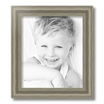 ArtToFrames 12" x 14" Silver Picture Frame, 12x14 inch Silver MDF Poster Frame (WOM-4445)