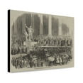 thumbnail image 1 of Canvas Print: Inauguration Of President Polk. - The Oath, 1845, 1 of 3