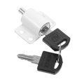 thumbnail image 3 of KAKOWELY window lock stopper Sliding Window Lock With Key Security Window Locks For Horizontal Sliding Windows Child Proof Sliding Door Lock Adjustable Window Stopper, 3 of 4