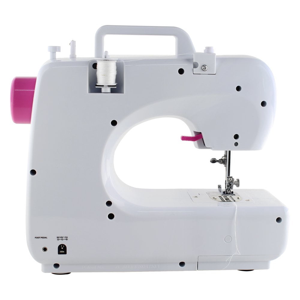 Portable Desktop Electric Home Sewing Machine 16 Built-In Stitches 2 Speeds