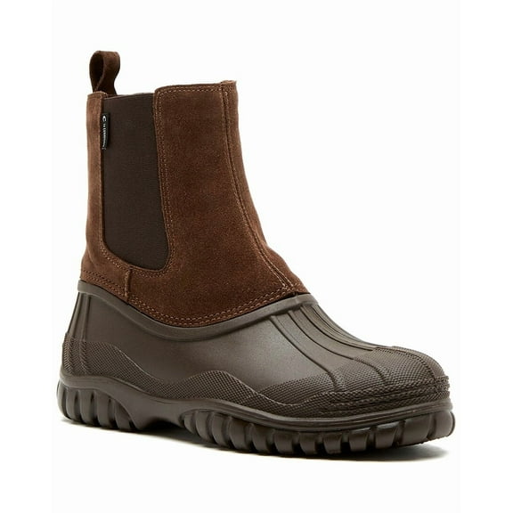 La Canadienne Powder Waterproof Suede Boot, 40, Brown