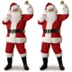 thumbnail image 1 of Disfraz de Papá Noel para cosplay, disfraz de Papá Noel, ropa de disfraz para hombre, cinco bollos/lote, traje para adultos cálidos, 1 of 1