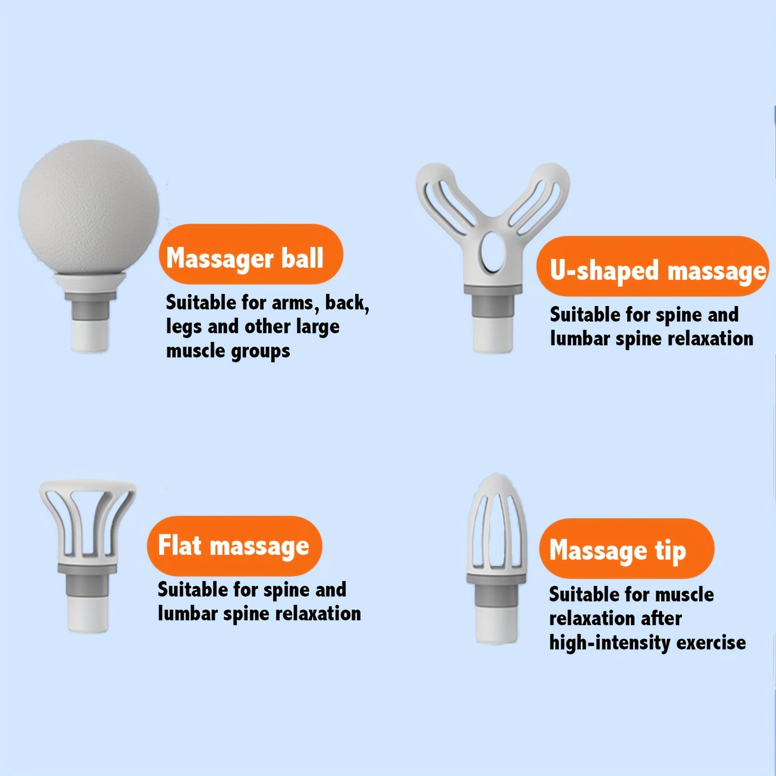 Fanruina Portable Deep Tissue Electric Massage Gun with Speed Control Quiet Brushless Motor Muscle Massager for Gym and Physical Therapy