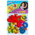 JA-RU ABC's Magnetic Letters or Numbers, 26 Pieces, Multi-Color, Ages 4 ...