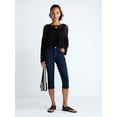 thumbnail image 2 of Scoop Women's and Women's Plus Stitch Mix Button Front Cardigan, Sizes XS-4X, 2 of 5