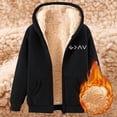 thumbnail image 4 of Yuhangmm Womens Hoodies Pullover Fashion Casual Print Hooded Sweatshirt Soft Pullover with Pocket for Comfortable Relaxed Style with Trendy Print Black XL, 4 of 5