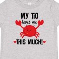 thumbnail image 4 of Inktastic My Tio Loves Me Nephew Boys or Girls Baby T-Shirt, 4 of 5