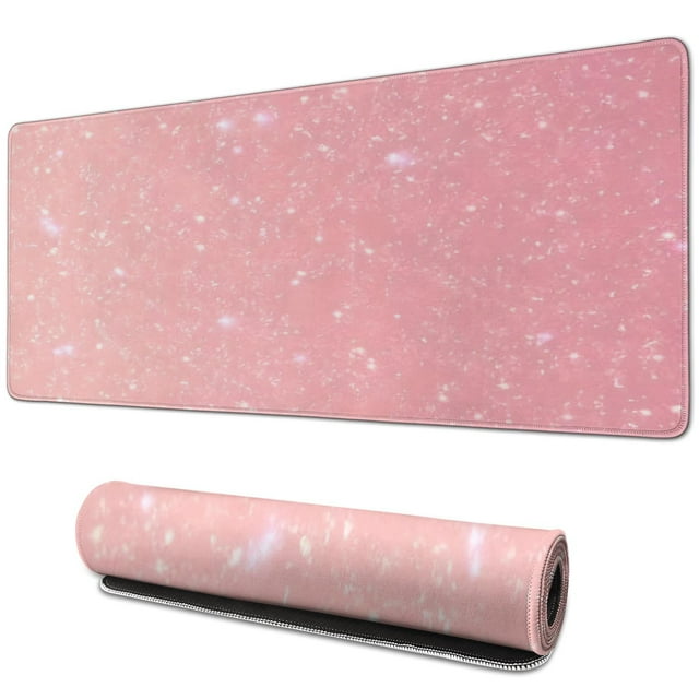 The Ultimate Pink Mouse Pad & XXL Desk Pad - 31.5x11.8 Inch 3 Levels Desk Mat, Perfect for Keyboard, A Must-Have for Productive Home Office Work