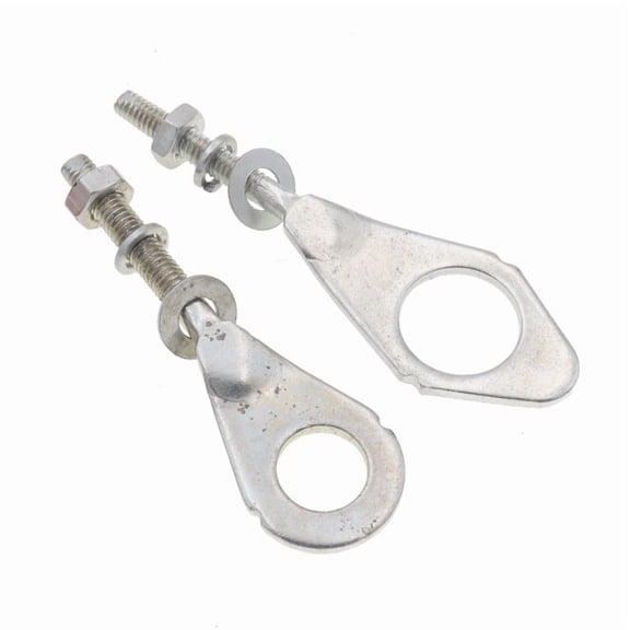 1Pair Rear Wheel Axle Hole Chain Tensioner Adjuster for CG125 DY100 JH70 Dirt Pit Bike Motorcycle Scooter