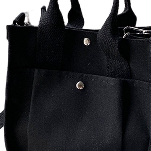 Bolso bandolera para mujer Bolso bandolera de lona con correa ajustable para niña