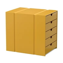 File Cabinet Shelf Organizing Box Settrays 5 Drawers Closed
