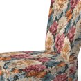 thumbnail image 4 of Designart "Garden Of Renaissance II" Pink Botanical Upholstered Accent Chair - Bohemian & Eclectic Arm Chair For Living Room, 4 of 7