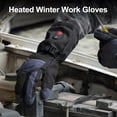thumbnail image 7 of SAVIOR HEAT Heated Work Gloves for Men & Women - Durable, 149°F 360° Heating, Waterproof, Touchscreen Compatible - Ideal for Mining/Construction/Snow Removal & Skiing/Cycling/Winter Outdoor Activitie, 7 of 7