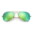 thumbnail image 2 of Ray Ban RB3025 112/19 62M Matte Gold/ Green Mirror Multi Green Aviator, 2 of 5