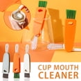 thumbnail image 1 of Vaidha Three-In-One Cup Cover Cleaning Brush Apron Cleaning Brush, 1 of 7
