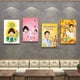 thumbnail image 5 of Cuadro colgante coreano Soju Genlu Liquor Cocina coreana Barbacoa Tienda Restaurante Lienzo Pinturas Decoración de pared Póster Decoración, 5 of 5