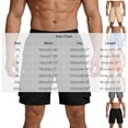 thumbnail image 3 of Mens Hiking Cargo Shorts 7" Quick Dry Lightweight Waterproof Stretch Drawstring Beach Shorts with Zipper Pockets for Hiking Golf Casual Loose Fit Big and Tall Size XS-3XL Blue, 3 of 8